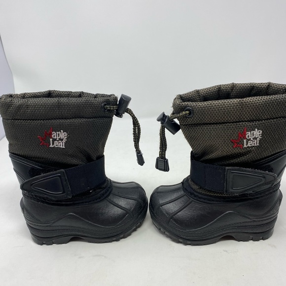 Maple Leaf Kids Snow Boots - Size 5P #7120 Waterproof EUC - Picture 12 of 14